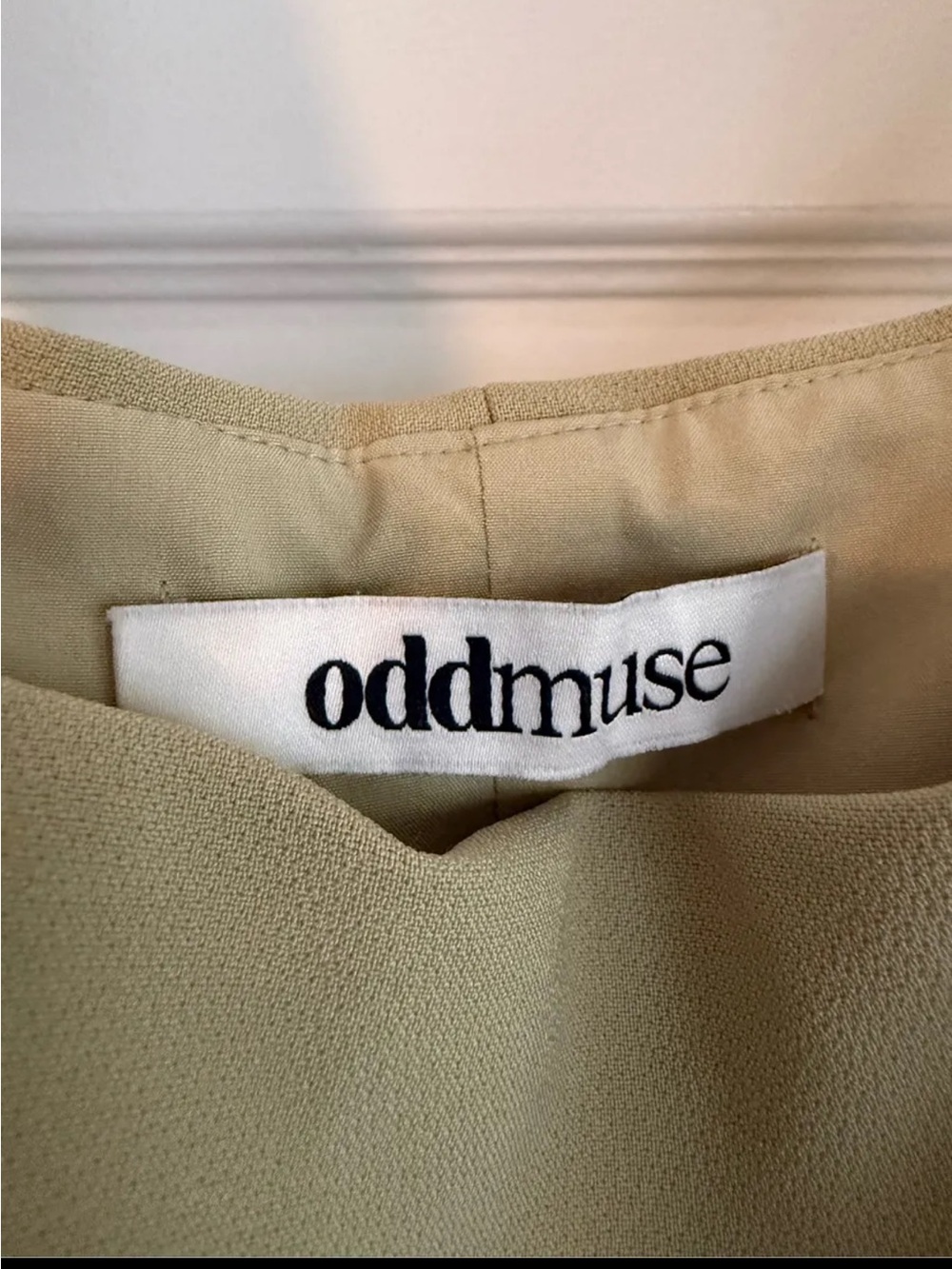 Odd Muse Light Sage Maxi Dress with Square Neck - Picture 2 of 6